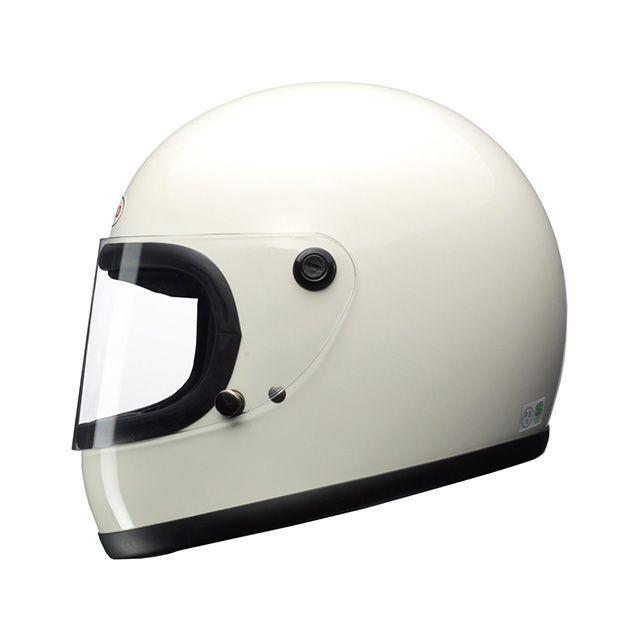 リード工業　RX-200R ホワイト リード工業 RX-200R レトロフルフェイスヘルメット（ホワイト） LEAD