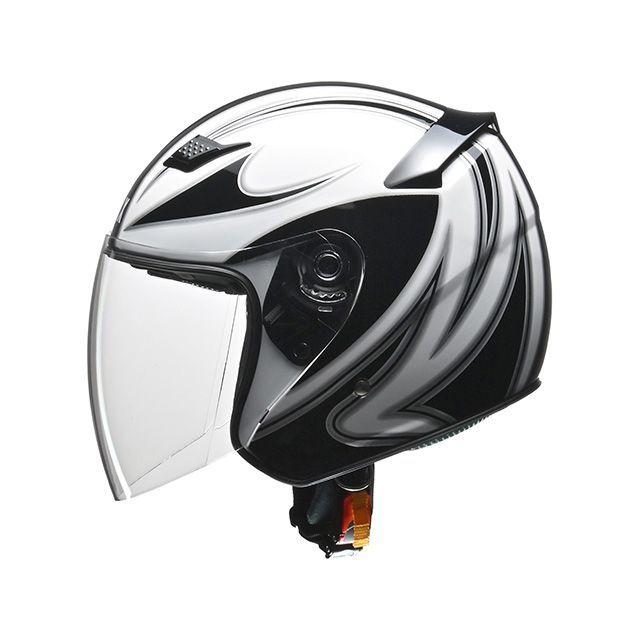 STRAX SJ-9 ジェットヘルメット Mサイズ リード工業 STRAX SJ-9 ジェットヘルメット（ホワイト） サイズ M LEAD