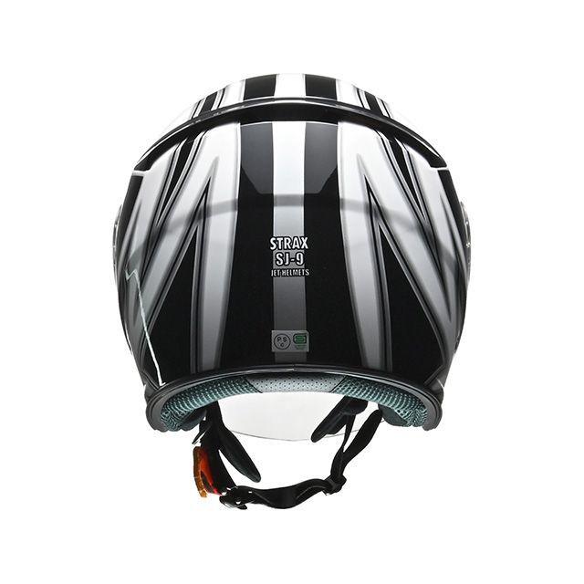 STRAX SJ-9 ジェットヘルメット Mサイズ リード工業 STRAX SJ-9 ジェットヘルメット（ホワイト） サイズ M LEAD