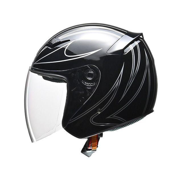 リード工業 STRAX SJ-9 ジェットヘルメット（ブラック） サイズ LL