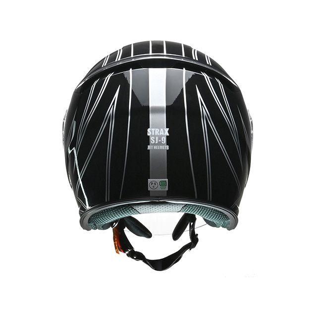 リード工業 STRAX SJ-9 ジェットヘルメット（ブラック） サイズ LL