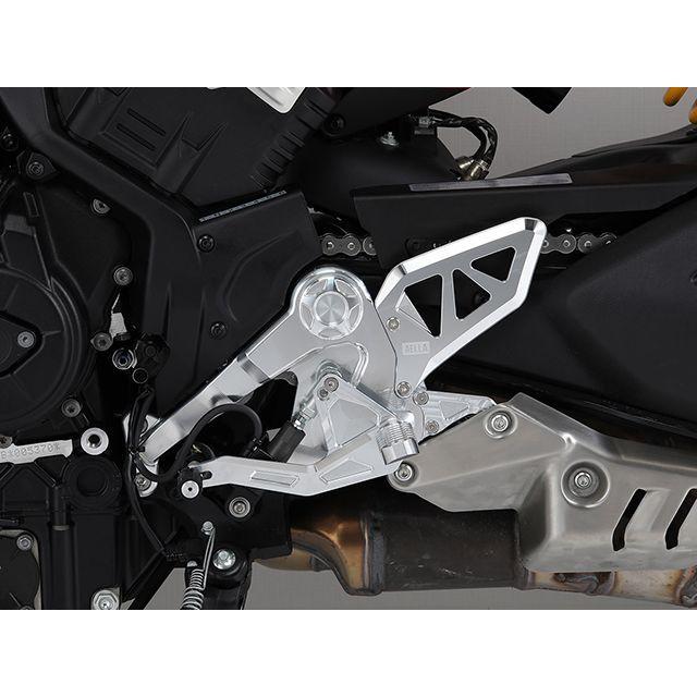 アエラ DIAVEL V4 ライディングステップキット（ホワイト） AELLA_2