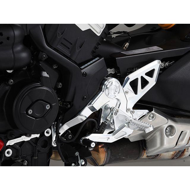 アエラ DIAVEL V4 ライディングステップキット（ホワイト） AELLA_4