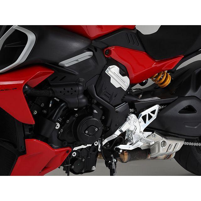 アエラ DIAVEL V4 ライディングステップキット（ホワイト） AELLA_6