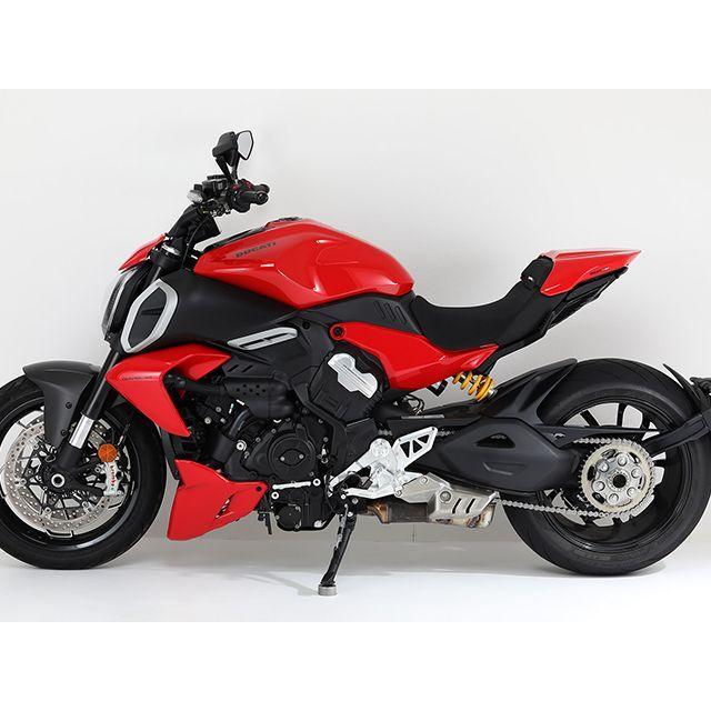 アエラ DIAVEL V4 ライディングステップキット（ホワイト） AELLA_7
