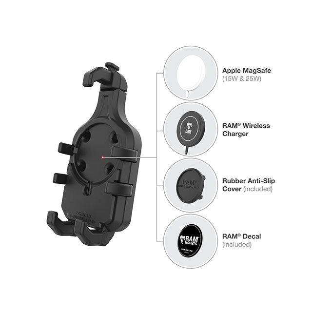 RAM MOUNTS（ラムマウント） 汎用 クイックグリッププロ クレイドル