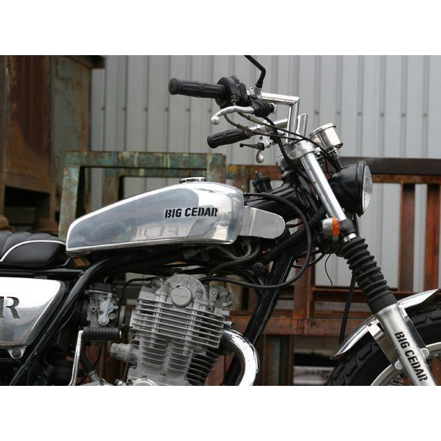 BIGCEDAR ビッグシーダー SR400/500 フラットサイドアルミタンク BIGCEDAR ビッグシーダー SR400/500 フラットサイドアルミタンク