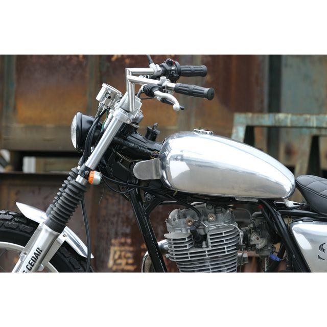 BIGCEDAR（ビッグシーダー） SR400/500 ロングピーナッツアルミタンク