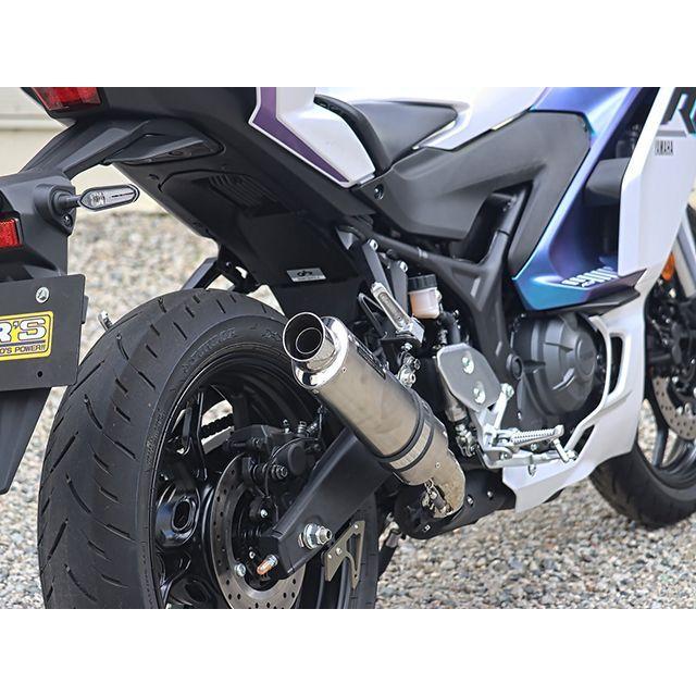 ダブルアールズ YZF-R3/MT-03 JMCA スリップオン S.O.Vショートチタンオーバルソリッドタイプ WR’S
