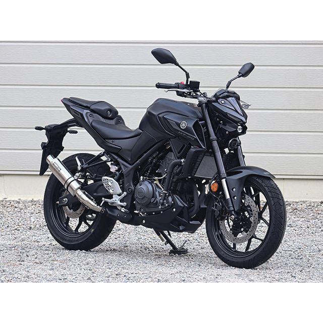 ダブルアールズ YZF-R3/MT-03 JMCA スリップオン S.O.Vショートチタンオーバルソリッドタイプ WR’S