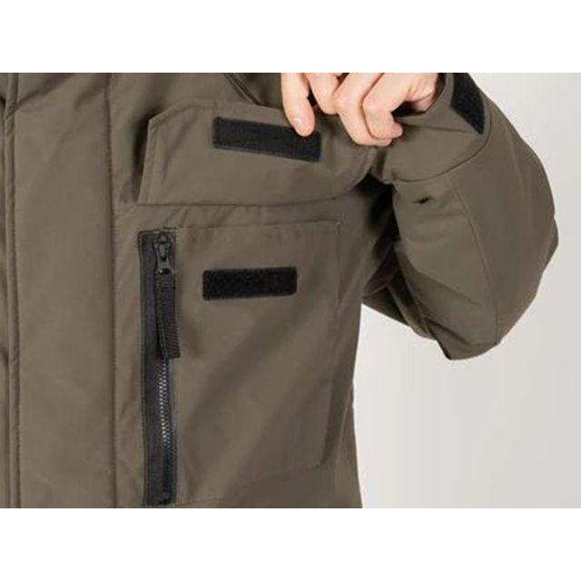 TS DESIGN - TS絵図面 1927 リフレクティブファイバーダウンコート（米国海軍） 大きさ LL 製造会社店卸し資産あり