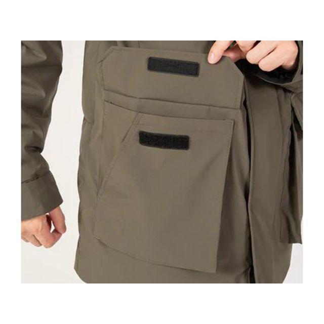 TS DESIGN - TS絵図面 1927 リフレクティブファイバーダウンコート（米国海軍） 大きさ LL 製造会社店卸し資産あり