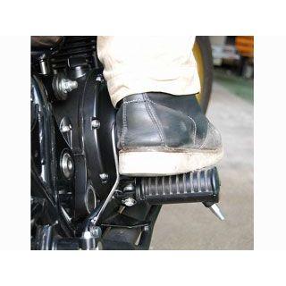 ケイ＆エイチ W800 ヒールサポート 黒 適合車種 W800 K\u0026Hの画像