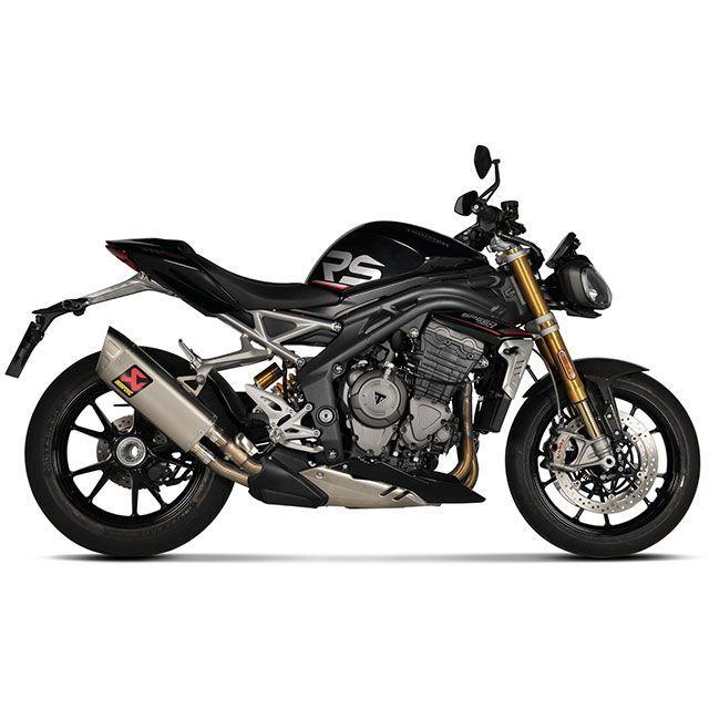 アクラポビッチ SPEED TRIPLE 1200 RR SPEED TRIPLE 1200 RS スリップオンライン チタン JMCA AKRAP…_1