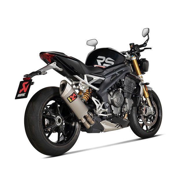アクラポビッチ SPEED TRIPLE 1200 RR SPEED TRIPLE 1200 RS スリップオンライン チタン JMCA AKRAP…_2