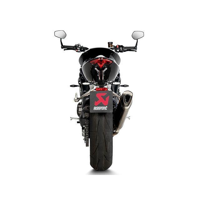 アクラポビッチ SPEED TRIPLE 1200 RR SPEED TRIPLE 1200 RS スリップオンライン チタン JMCA AKRAP…_3