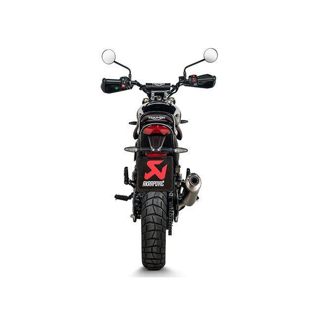 アクラポビッチ Scrambler400X Speed400 スリップオンライン チタン JMCA AKRAPOVICの画像