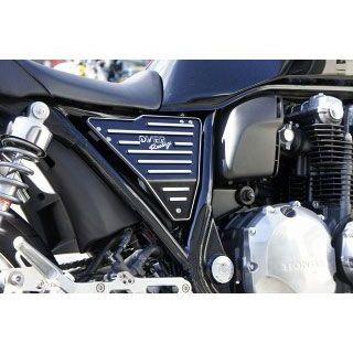 ホンダ CB1100EX用 サイドカバー左右 と フロントウインカーステー　即納 OVER RACING（オーバーレーシング） CB1100 CB1100EX サイドカバー