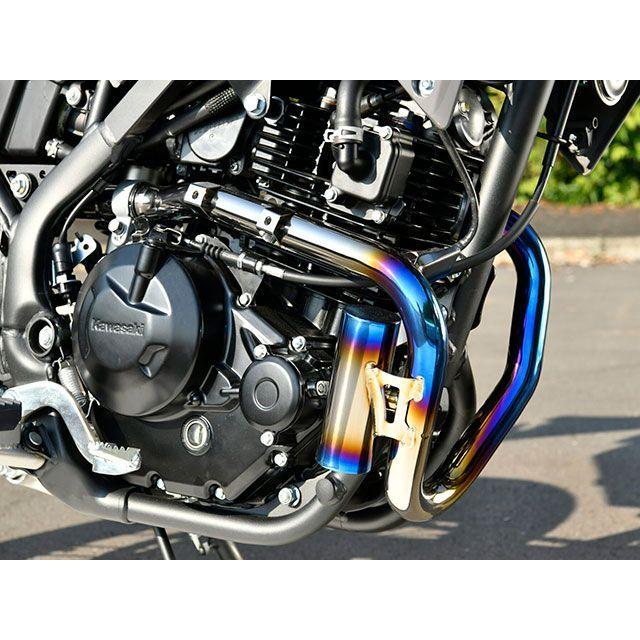 ビームス KLX230/シェルパ/SM Power device pipe TITANIUM BEAMS_4
