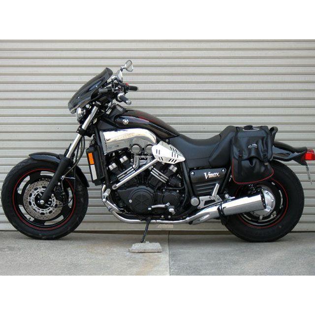 シックデザイン V-MAX 1200 ウインドシールド ガイラシールド カラー スモーク サイズ M CHIC DESIGN_1