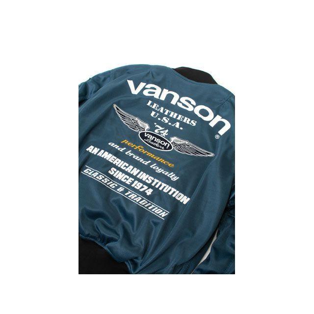 バンソン　MA-1タイプジャケット　Mサイズ VANSON（バンソン） 2026春夏モデル VS26101S メッシュMA-1ジャケット
