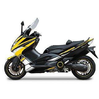 【メーカー直送】エムディーエフ TMAX TMAX（08-11） グラフィックキット ストロボモデル パンプキンイエロータイプ タイプ コンプリート…の画像