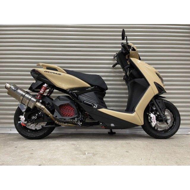 KN企画 ビレットエンジンハンガー10cmロング シグナスGRYPHUS（6型
