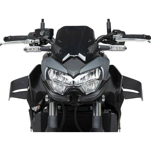 Puig 22472N SPOILERS D12 [BLACK] KAWASAKI Z650(20-) プーチ