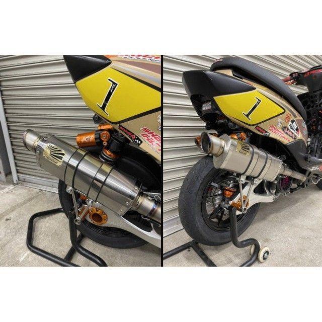 KN企画 HOTLAP×KN チャンピオンマフラー TITAN（シグナスX Ver.3