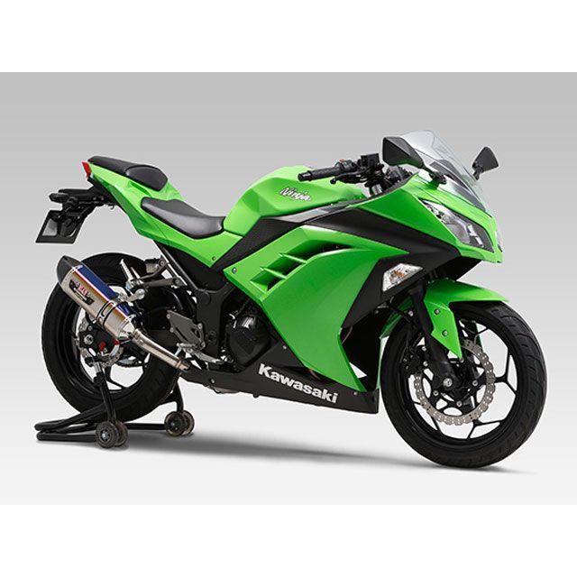 ヨシムラ Ninja250/ABS Z250 Slip-On R-77S サイクロン カーボンエンド EXPORT SPEC 政府認証 サイレンサー…の画像