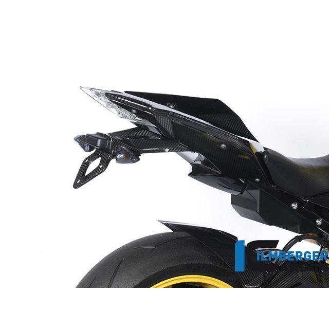 イルムバーガー S1000R 14-18 ナンバープレートホルダー カーボン 仕上げ 艶なし ILMBERGER_3