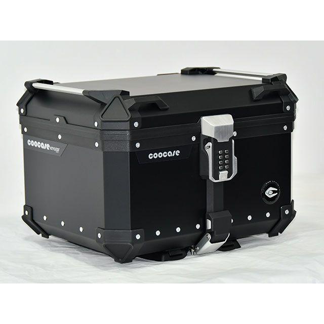 クーケース アルミ トップケース  Q5/55L キーレス（ブラック） メーカー在庫あり COOCASE_1