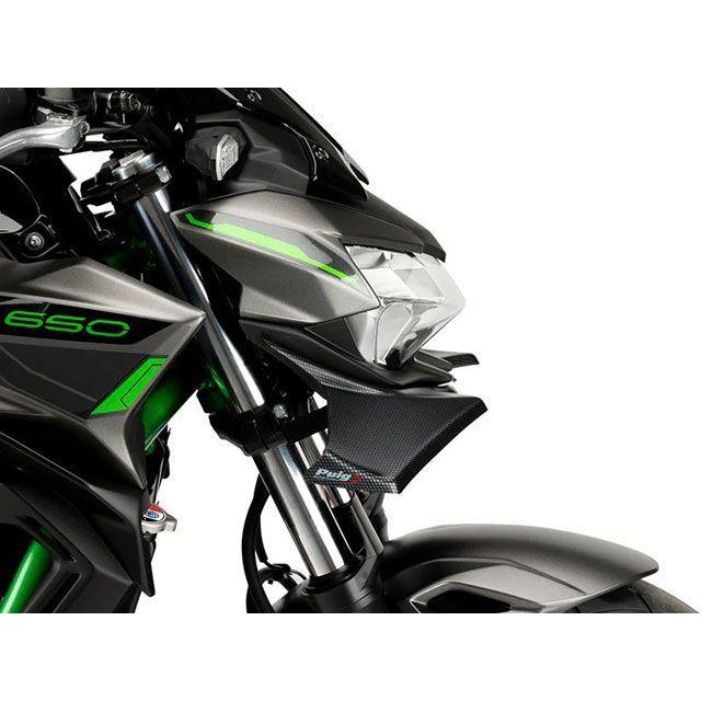 プーチ Z650 フロントダウンフォースネイキッドスポイラー（カーボンプリント） Puig