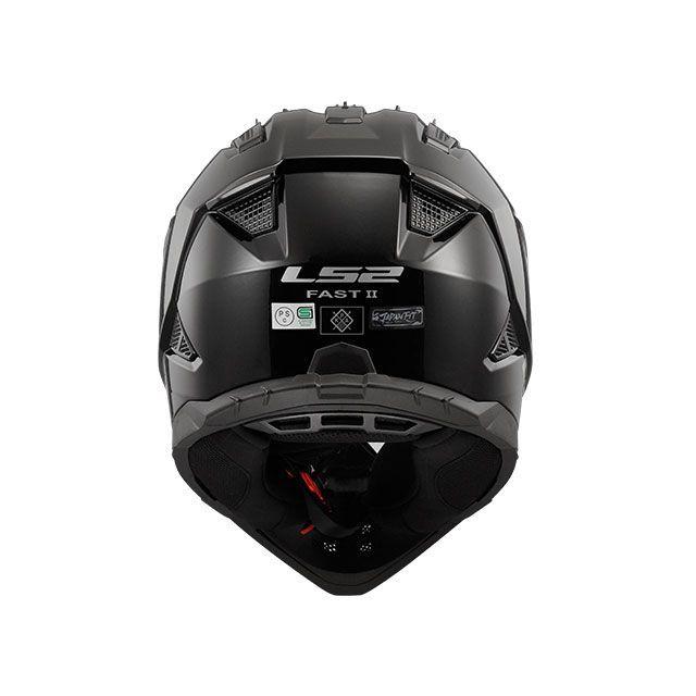 美品　LS2 ヘルメット　サイズL LS2 HELMETS エルエスツーヘルメット FAST II（ブラック） サイズ L