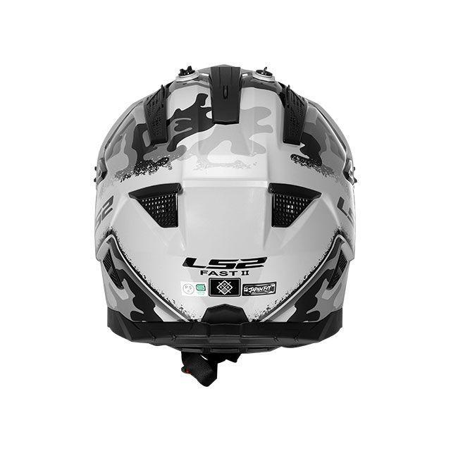 LS2 HELMETS エルエスツーヘルメット FAST II（トーナルグレーブラック