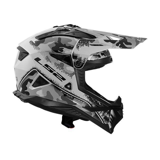 LS2 HELMETS エルエスツーヘルメット FAST II（トーナルグレーブラック