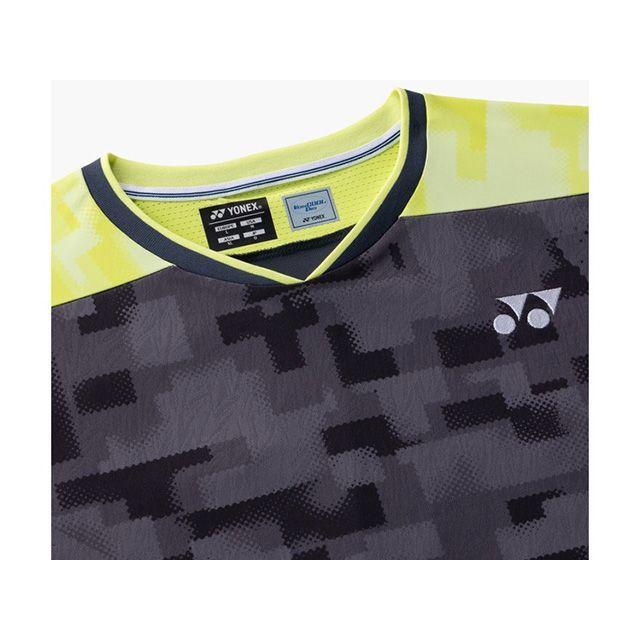 YONEX メンズゲームシャツ 10754 アッシュグレー L YONEX（ヨネックス） 10754 メンズゲームシャツ（フィットスタイル
