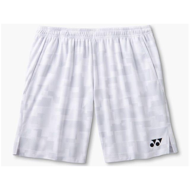 YONEX（ヨネックス） 15258 メンズニットハーフパンツ（ホワイト