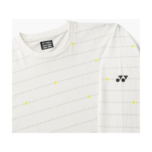 YONEX（ヨネックス） 16842 ユニロングスリーブTシャツ（ホワイト