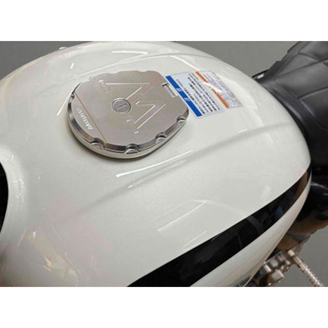 アグラス MEGURO S1 W230 タンクキャップカバー カラー レッド AGRAS_1