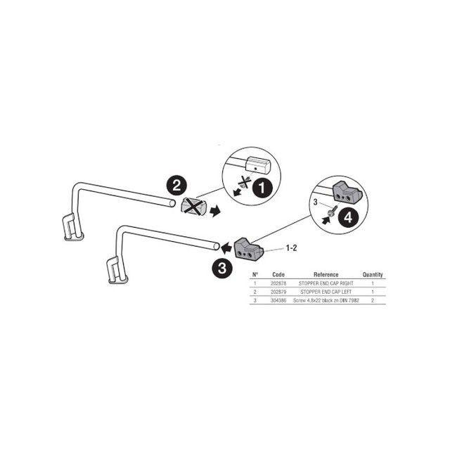 SHAD（シャッド） 【メーカー直送】シャッド SH23専用ストッパーエンド