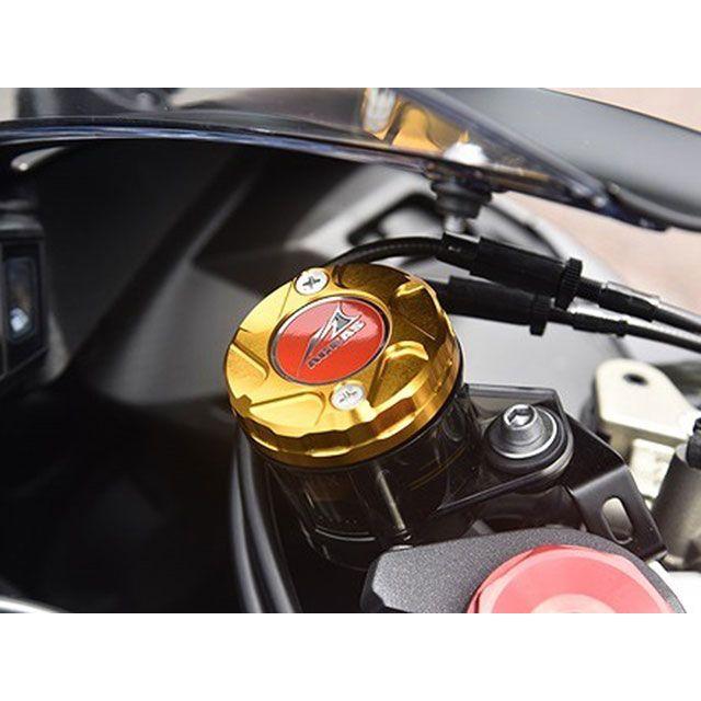 アグラス ZX-10R リザーバータンクキャップ フロント カラー ブラック