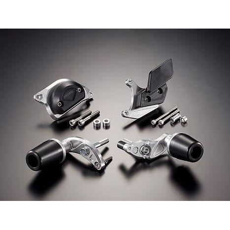 無料雑誌付き アグラス 3点set Yzf R1 外装パーツ レーシングスライダー 3点set フレーム クラッチ ジェネレーター カラー ジュラコン ブラック タイプ パークアップ店