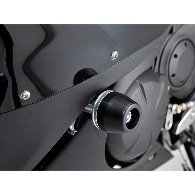 アグラス Ninja400R レーシングスライダーフレーム カラー ジュラコン/ブラック タイプ ロゴ有 AGRASの画像