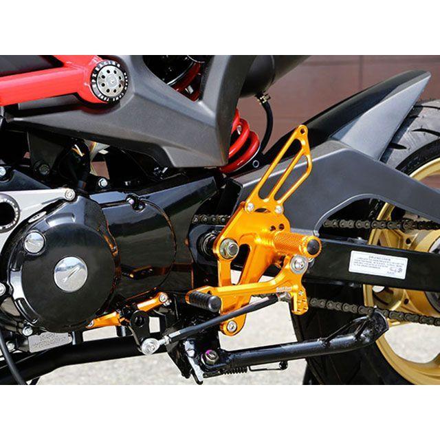 なお ベビーフェイス GPX HOPPER バックステップキット カラー ゴールド