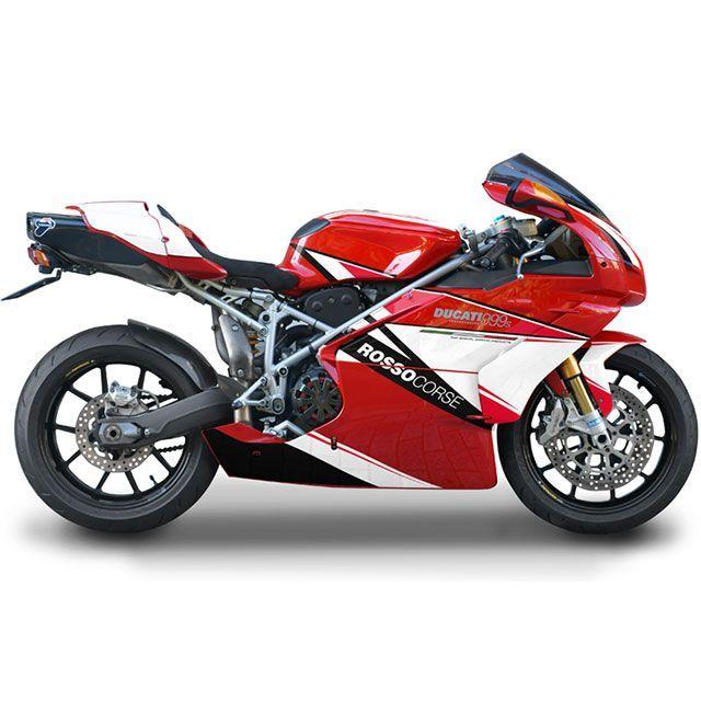【メーカー直送】エムディーエフ 749S/999S 749S/999S グラフィックキット アタッカーモデル レッドタイプ タイプ コンプリートセッ…の画像