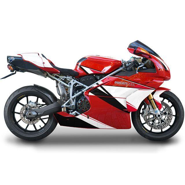 【メーカー直送】エムディーエフ 749S/999S 749S/999S グラフィックキット ベースモデル レッドタイプ タイプ コンプリートセット …の画像