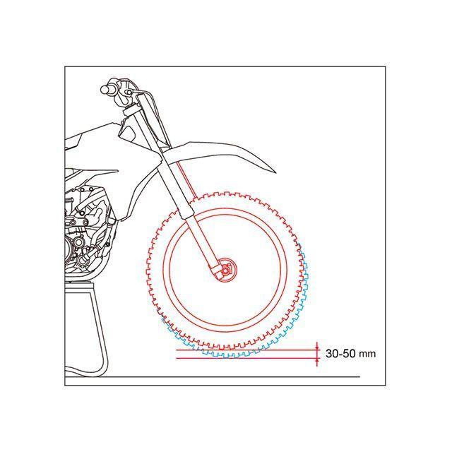 正規品／ジータ フロントフォーク用 ローダウンインナーキット KYB ツインチャンバー AOSタイプ ダウン量：50mm/ブラック メーカー在庫あり…｜motoride｜02