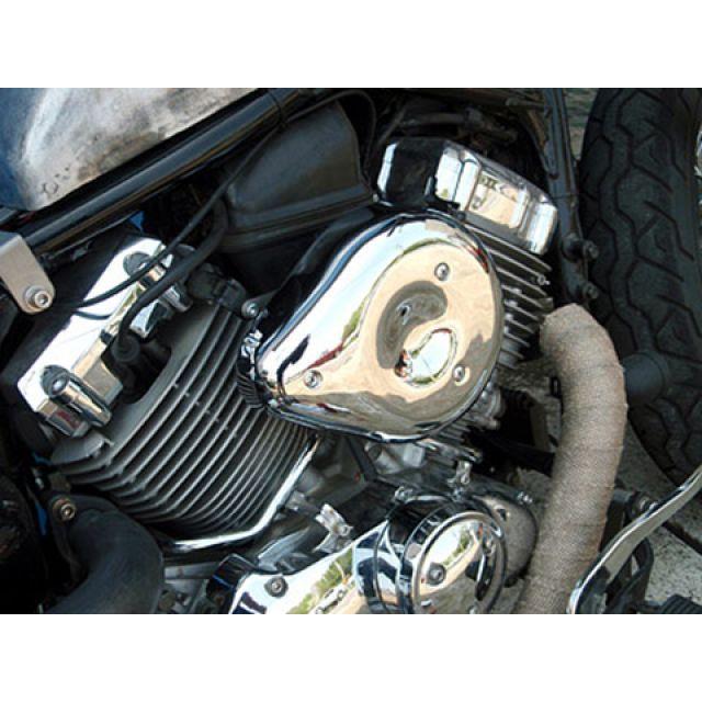 部品屋K\u0026W DS400 DS400用ティアドロップエアークリーナーKIT K\u0026Wの画像