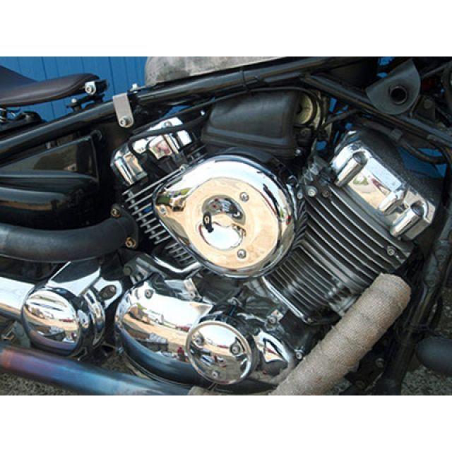 部品屋K\u0026W DS400 DS400用ティアドロップエアークリーナーKIT K\u0026Wの画像